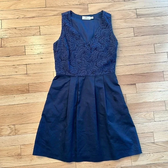 chinese dress ladies vineyard vines Sconset Fish Eyelet Dress, Nautical Navy, XS at Amazon  Women's Clothing store main image 0